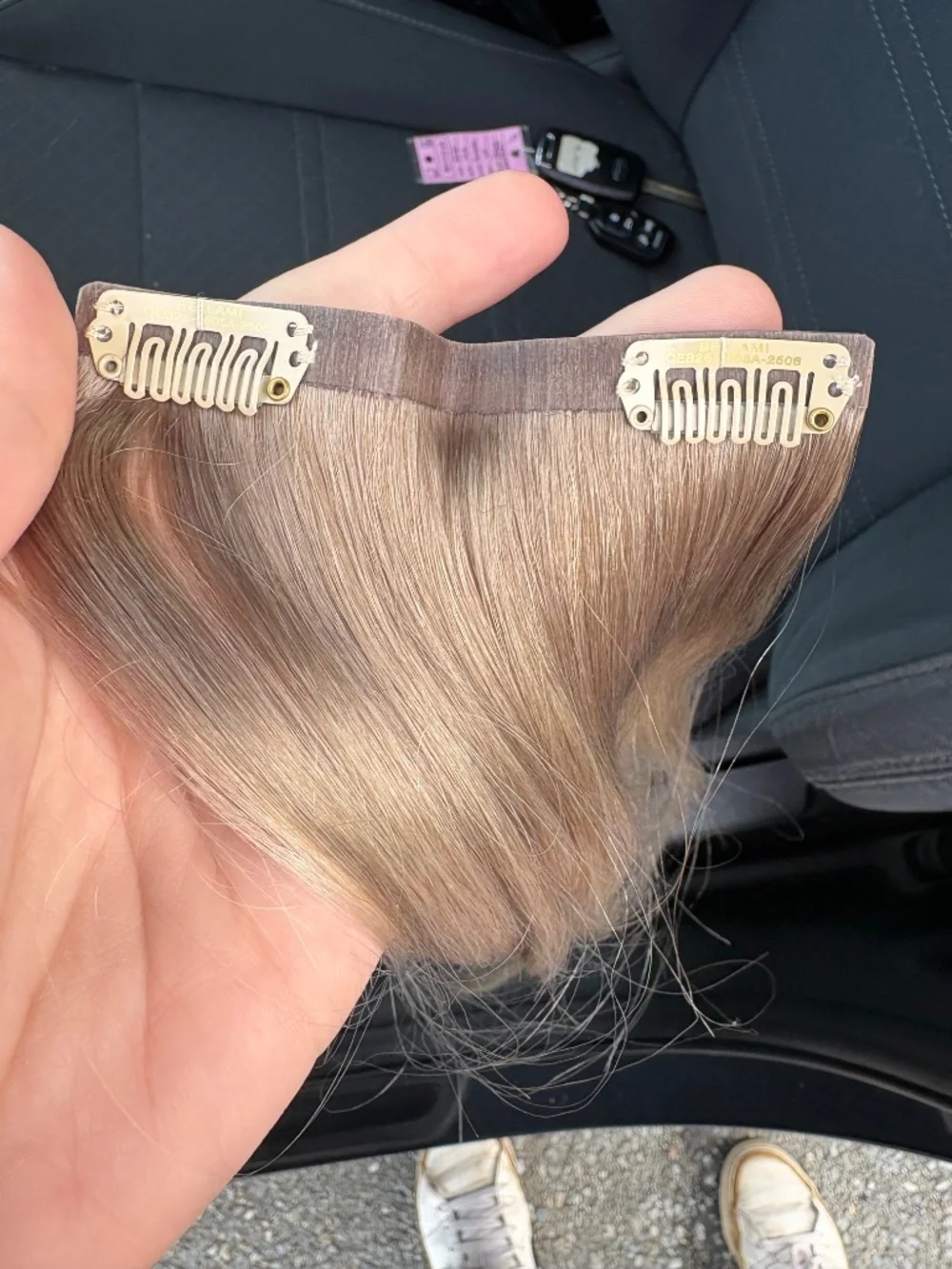 Bellami Silk Seam clip in hair extensions